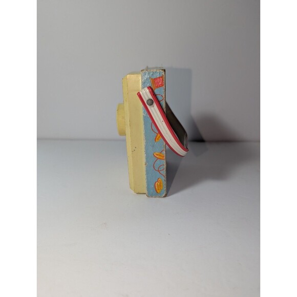 Vintage Fisher-Price Music Box Pocket Radio Pop Goes the Weasel No.773 Works - Picture 4 of 10